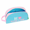 Дорожный несессер Benetton Unique Розовый бирюзовый 28 x 18 x 10 cm