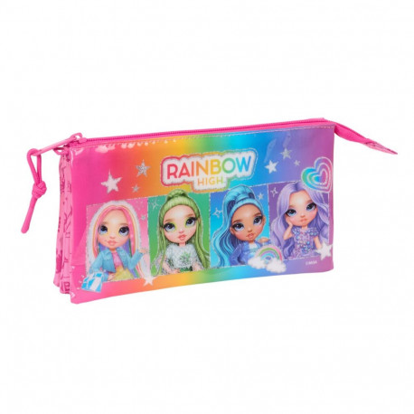 Holdall Rainbow High Shine Multicolour 22 x 12 x 3 cm