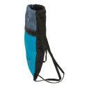 Backpack with Strings BlackFit8 California Blue Black 35 x 40 x 1 cm