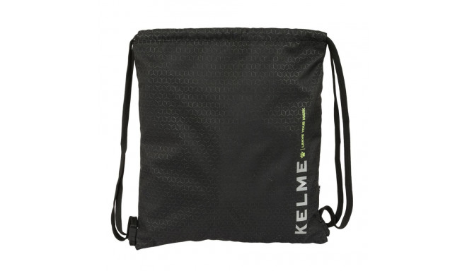 Backpack with Strings Kelme Iron Black 35 x 40 x 1 cm