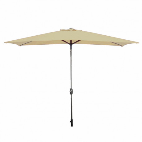 Marbueno Umbrella Steel 8 Ribs 200x300 cm Brown Garden, Pool, Terrace 10492