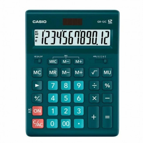 Calculator Casio GR-12C-DG-W-EP Blue Resin