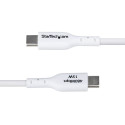 USB Cable Startech USB2AC2MNCWHE White 2 m