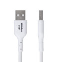 USB-kaabel Startech USB2AC2MNCWHE Valge 2 m