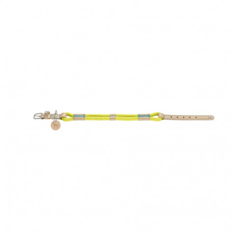 Dog collar Hunter Malia Lime S/M 35-44 cm