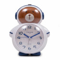 Analogue Alarm Clock Timemark Bear Astronaut Multicolour Plastic