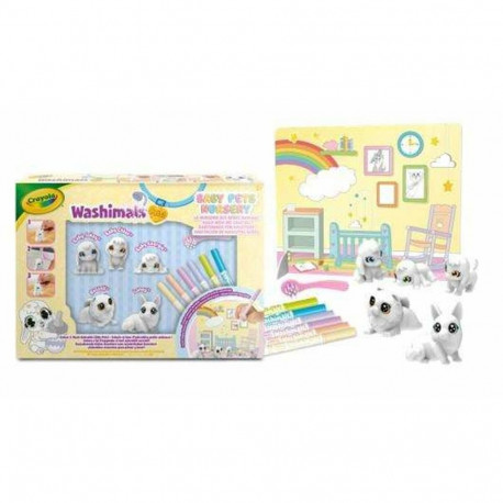 Kirjutamise Komplekt Crayola Washimals Baby Pets Nursery Pack