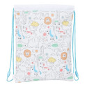 Backpack with Strings Safta Zoo Beige 26 x 34 x 1 cm