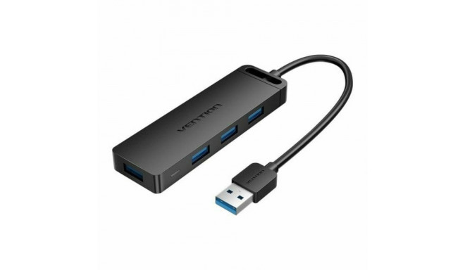 USB-jaotur Vention CHLBB Must