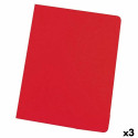Subfolder Elba Red A4 50 Pieces (3 Units)
