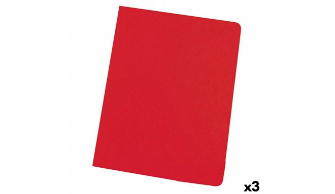 Subfolder Elba Red A4 50 Pieces (3 Units)