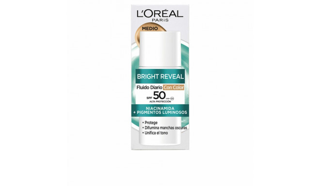Facial Cream L'Oreal Make Up BRIGHT REVEAL NIACINAMIDA Spf 50 50 ml