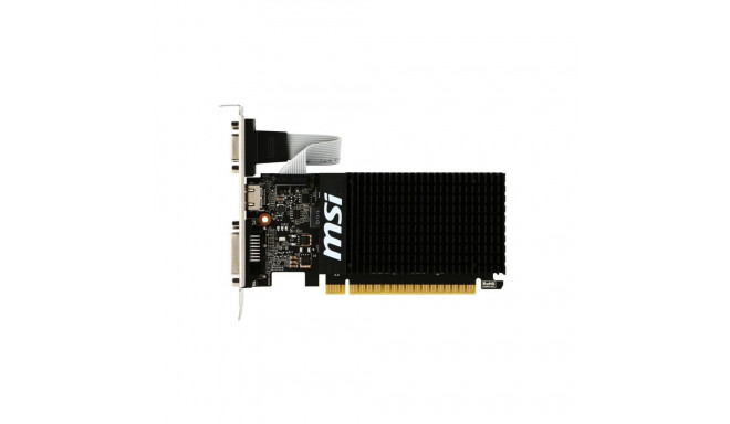 MSI GT 710 2GD3H LP NVIDIA 2 GB GeForce GT 710 DDR3 PCI Express 2.0 x16 (uses x8) HDMI ports quantit
