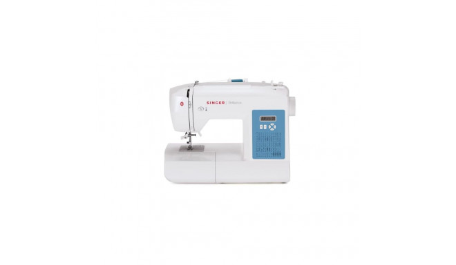 Singer Sewing Machine 6160 Brilliance Number of stitches 60, Number of buttonholes 6, White