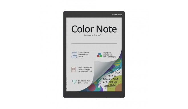 POCKETBOOK E-Reader||10.3"|1872x1404|1xUSB-C|Micro SDXC|Wireless LAN|Bluetooth|Storm Blue|PB1041-1-W