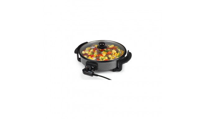 Tristar Multifunctional grill pan PZ-2963 Grill, Diameter 30 cm, Lid included, Fixed handle, Black