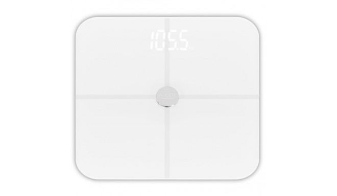 Adler Smart Bathroom Scale | AD 8187 | Maximum weight (capacity) 180 kg | Accuracy 100 g | Body Mass