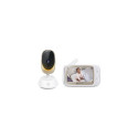 Motorola Wi-Fi Video Baby Monitor with Mood Light VM85 CONNECT 5.0" White/Gold