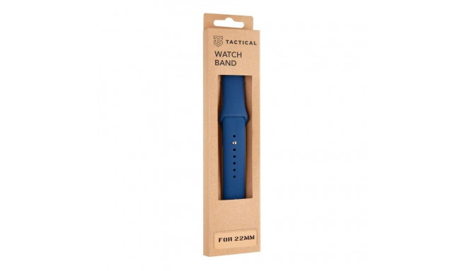 Tactical - Tactical 614 Silicone Band 22mm Dark Blue