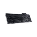 Dell US/European (QWERTY) Dell KB-813 Smartcard Reader USB Keyboard Black
