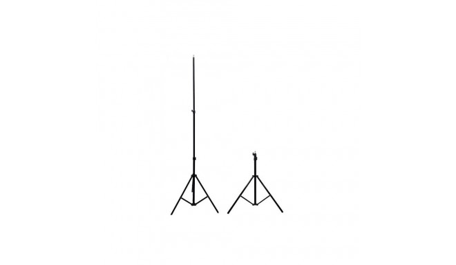 iLike 21M Premium Stable Metal Tripod Stand 2.1m max 1/4 screw Led Ring / Camera fix Black