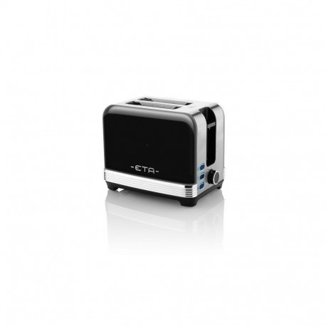 ETA Storio Toaster 916690020 Power 930 W, Housing material Stainless steel, Black