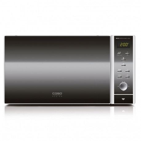 Caso Microwave oven with Grill MG 25 Free standing, 900 W, Grill, Silver, Ceramic bottom (no plate)