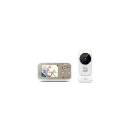 Motorola Video Baby Monitor VM483 2.8" White/Gold