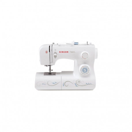 Singer Sewing machine SMC 3323 White, Number of stitches 23, Automatic threading