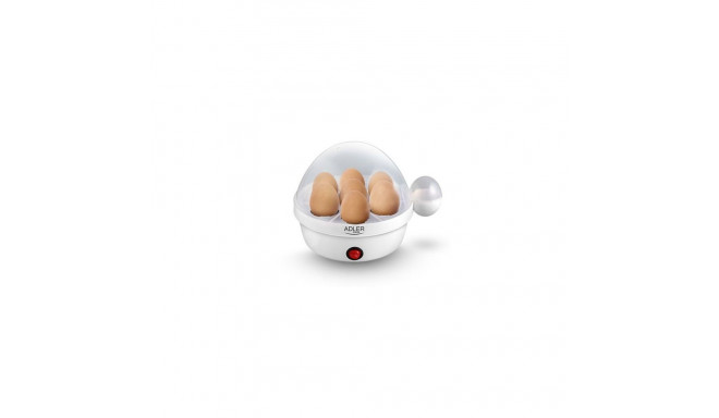 Adler Egg Boiler AD 4459 450 W, White, Eggs capacity 7