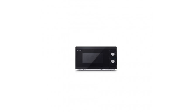Sharp Microwave Oven YC-MS01E-B Free standing, 20 L, 800 W, Black