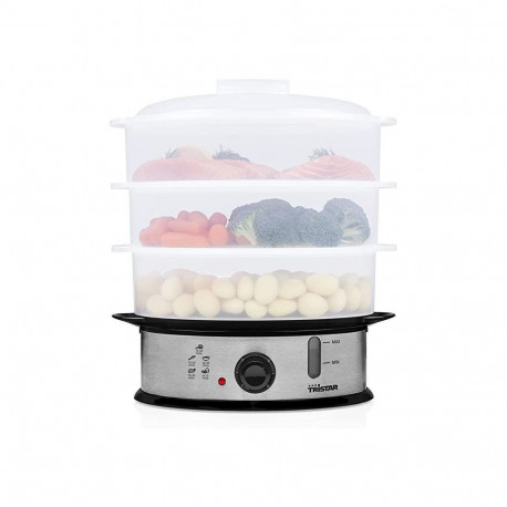 Tristar Food Steamer VS-3914 Silver, 1200 W, Capacity 11 L, Number of baskets 3