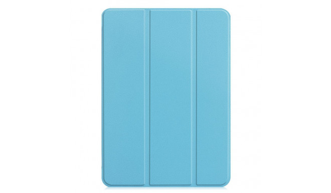 iLike Galaxy Tab S9 FE Plus Tri-Fold Eco-Leather Stand Case Sky Blue