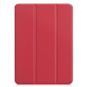 iLike Galaxy Tab S9 Ultra 14.6 Tri-Fold Eco-Leather Stand Case Coral Pink