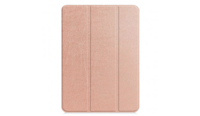 iLike Galaxy Tab S9 11 Tri-Fold Eco-Leather Stand Case Rose Gold