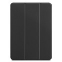 iLike Galaxy Tab A8 10.1 T510 / T515 Tri-Fold Eco-Leather Stand Case Black