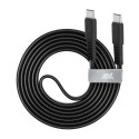 RIVACASE CABLE USB-C TO USB-C 1.2M/BLACK PS6005 BK12