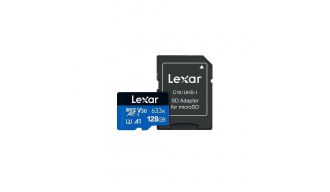 Lexar MEMORY MICRO SDXC 128GB UHS-I/W/ADAPTER LSDMI128BB633A