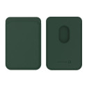 Evelatus Universal iPhone Genuine leather wallet with MagSafe Dark Green