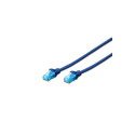 Digitus Patch Cord CAT 5e U-UTP, PVC AWG 26/7, 0.5 m