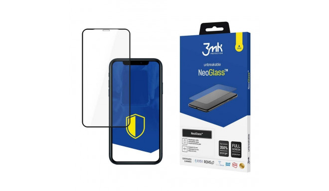3MK Apple 3mk Apple iPhone Xr/11 Black - NeoGlass