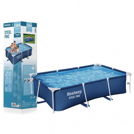 Bestway aiabassein 56403 raamiga ristkülikukujuline 259x170x61cm, sinine