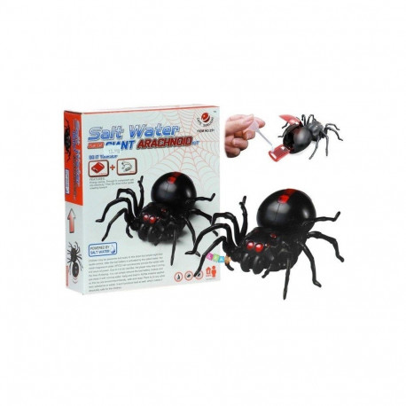 kreatiivne komplekt soolaveega töötav ämblik DIY must