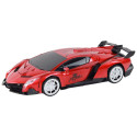 Robot-transformatsioon auto R/C 1:10 punane žestjuhtimine
