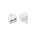 8795# Rozgałęziacz telefoniczny wtyk-2gniazda mod 8p8c (20 tk.)
