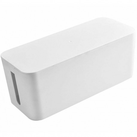 AG381B valge kaabliorganisaator pikendusjuhtmele