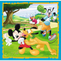 Puzzle - 3in1 - Miki Hiir sõpradega Trefl 34846
