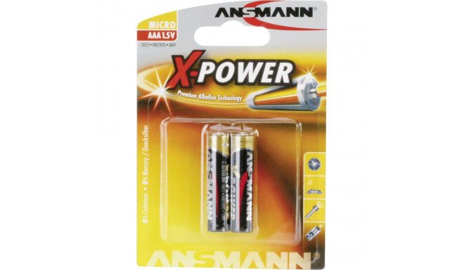 Ansmann AAA2xLR03  " X-POWER "