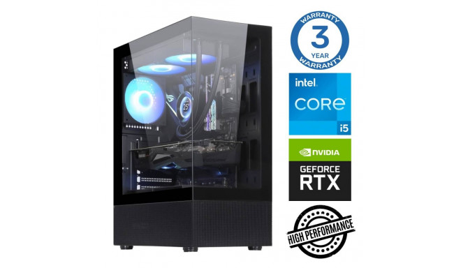 INTOP i5-14400F 32GB DDR5 250SSD M.2 NVME+2TB RTX5070 12GB no-OS