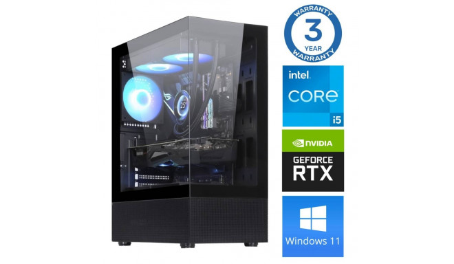 INTOP i5-14400F 16GB DDR5 500SSD M.2 NVME RTX4060Ti 8GB WIN11